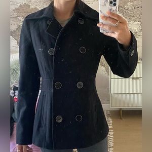 Kenneth Cole fitted pea coat